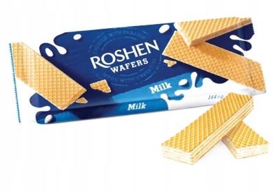 Roshen Wafers with Milk-flavored Filling 216 G