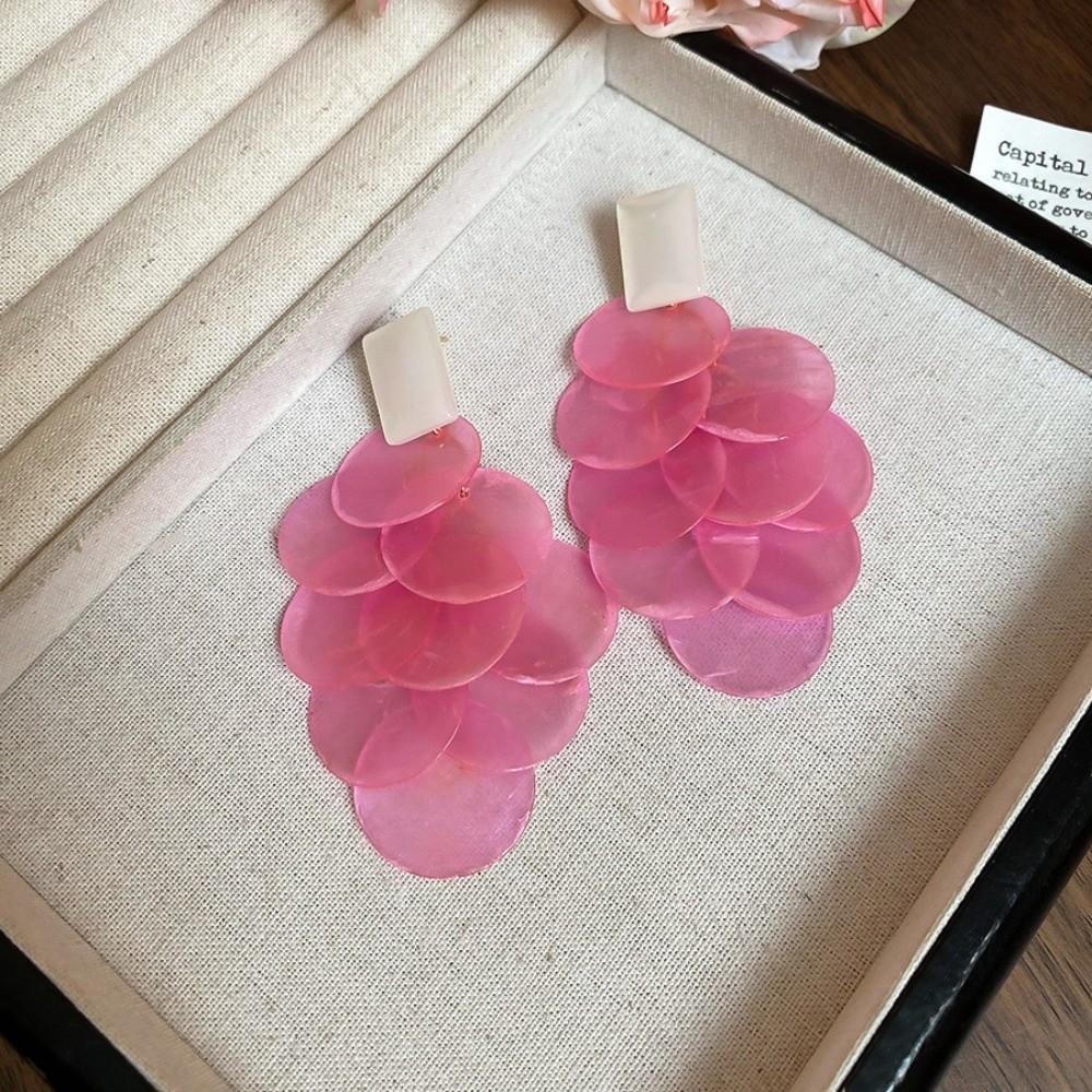 Vacation Style Shell Tassel Drop Earring Ear Hooks Women's Earrings Fashion Drop Earring Women