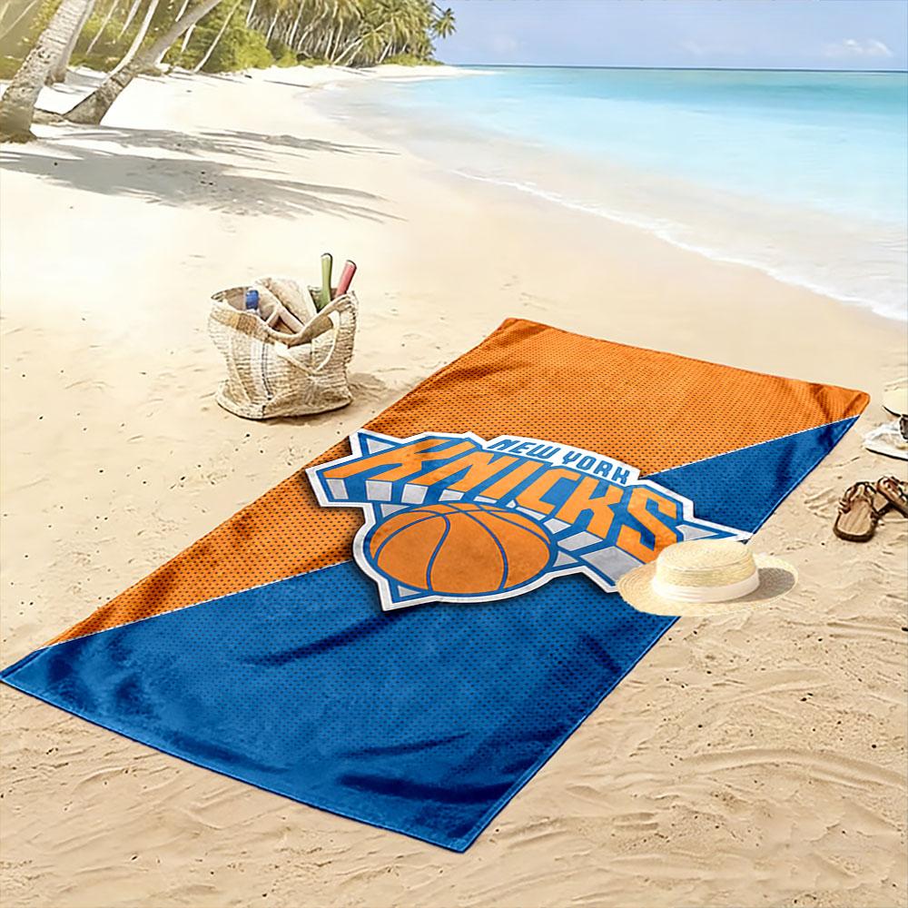 Basketball Team Logo Towel A must-have beach towel for beach travel