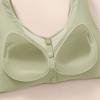 Front Button Bra Women's Underwire Vest Style Bra No Trace Plus Size Summer Thin Bra
