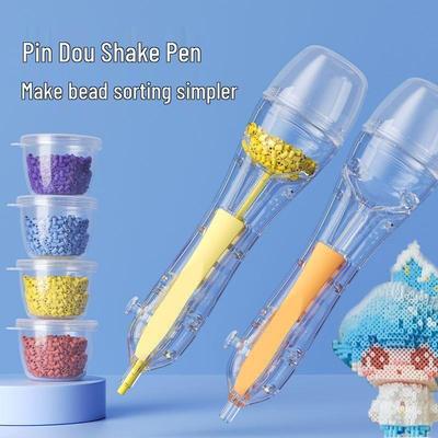 Handheld Press-Type Automatic Bead Dispensing Pen for Beginners