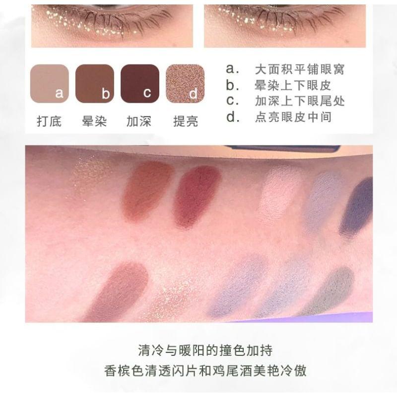 SHEDELLA - Dreamy Eyeshadow Palette - Bubbly atmosphere