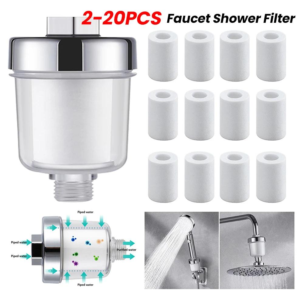 Water Outlet Purifier Kits Universal Faucet Filter Kitchen Bathroom Shower Filter 5 Micron PP Cotton Filter Bathroom Filtration