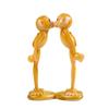 Carine Sculture di Scimmia Yoga in Resina, Decorazione Divertente Statuetta Animale per Scaffale di Casa Supporto TV Mobile Bar Ingresso, Ornamento Creativo da Scrivania Regalo per Yoga