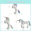Einhorn Modell Spielzeug PVC Tierfigur Sammlerstück für Kinder und Fans