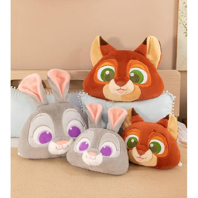 Exquisite Zootopia Judy Plush Toy And Nick Doll Soft Cushion For Girls Gift