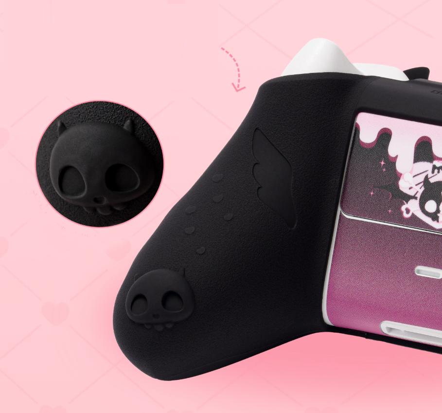 Sweet Skull Silicone Soft Protector Sticker Skin For Xbox Series X/S Game Controller Case XSX XSS Thumb Stick Grip Cap Cover