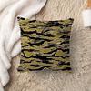 Tiger Stripe Camo Cushion Cover Decorative Pillow Sofa Home Decor Case Pillow Cases