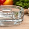 Fermented Glass Weight Lid Clear Sealed Wide Mouth Mason Jar Lid with Handle Kitchen Gadgets Storage Container Lids Household