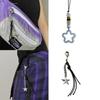 Five-pointed Star Bead Pendants Phone Charm Straps Lanyard Purse Accessories