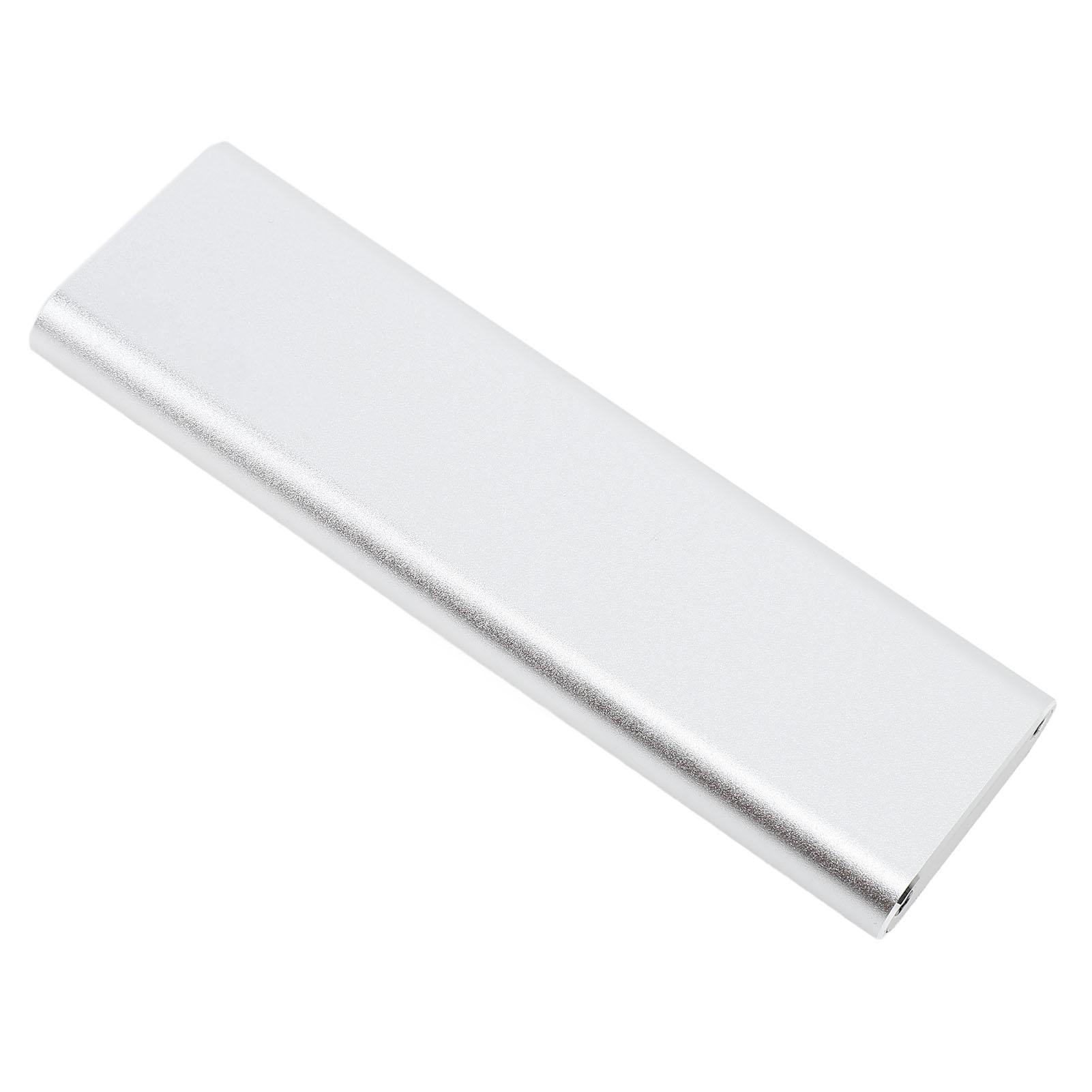 

Корпус M.2 NVMe SSD USB3.1 Gen2 Type C 10 Гбит/с Корпус из алюминиевого сплава Жесткий диск M.2 PCIE серебряный