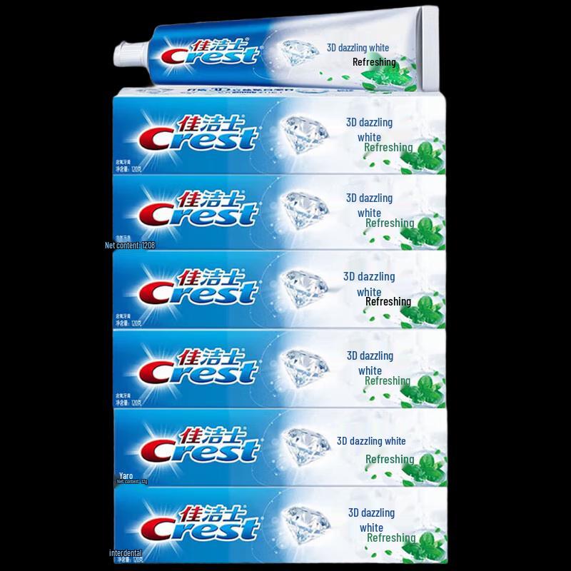 

Crest 3D White Invigorating Fresh Toothpaste (6-Pack)