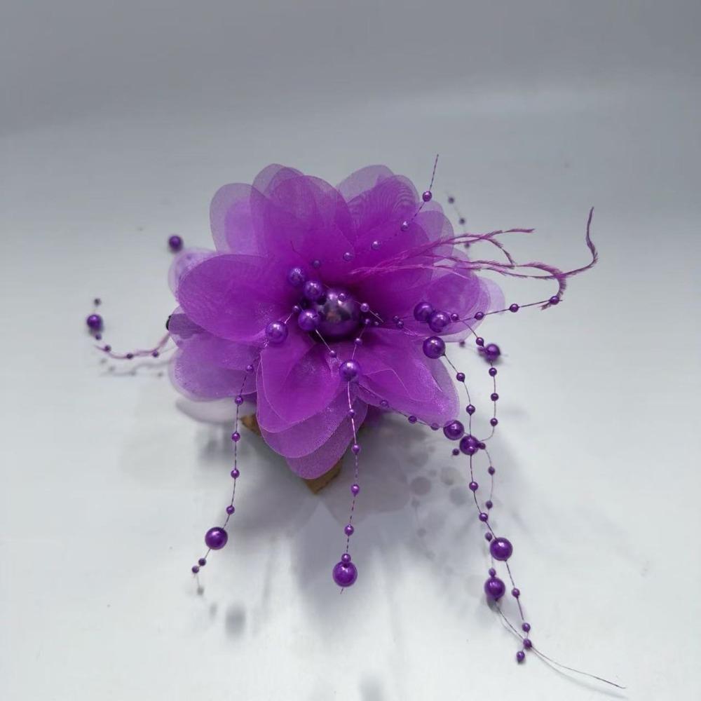 Kunststoff Greifspange Pfingstrose Blume Haiklammer Mode Haaraccessoires Frauen