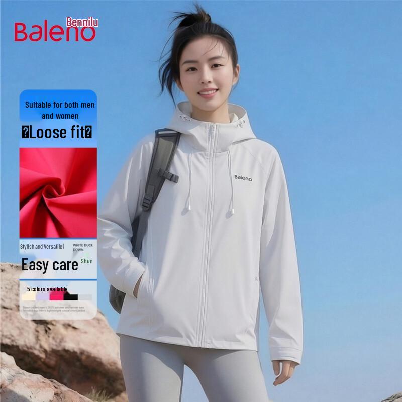 Baleno Loose Fit Raglan Hooded Jacket M