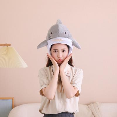 Simulation Shark Headgear, Hat, Photo Props, Photo Props, Cartoon Headgear, Performance Props