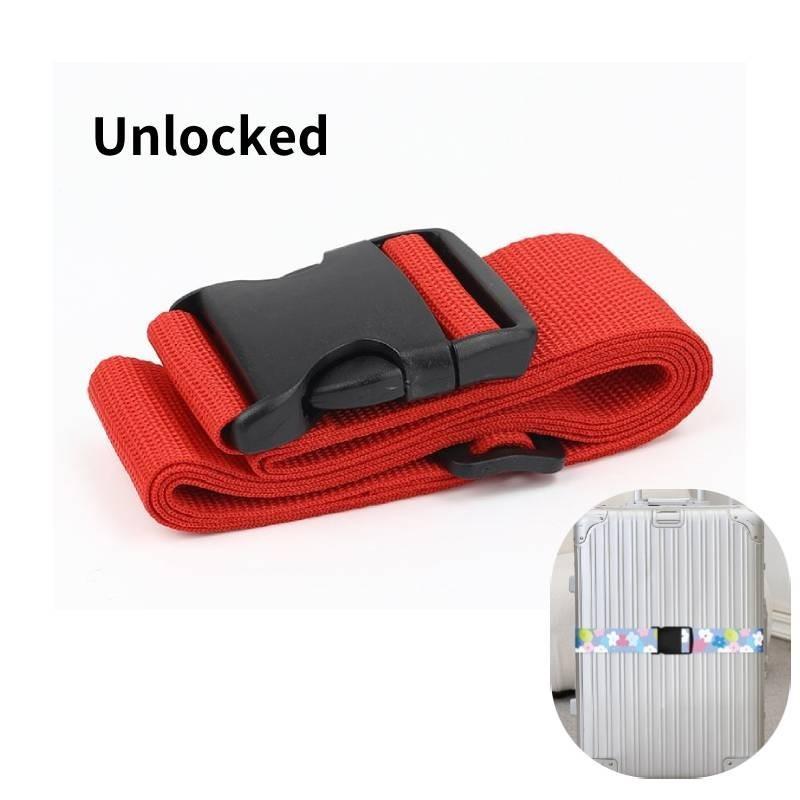Durable Luggage Strap Cross Packing Belt Secure Travel Bag Protective Tightening Reinforcement Rope