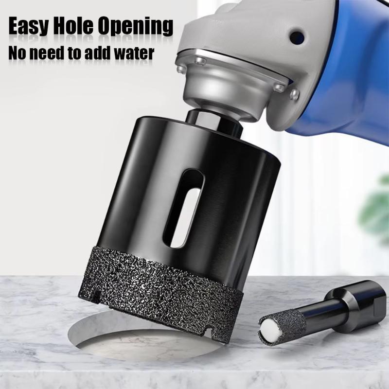 M10 35Mm Diamond Brazed Dry Core Drill Bit Hole Saw Cutter For Porcelain Tile Marble Glass Granite