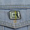 Fashionable Retro Pearl Inlaid Brooch, Suit Brooch