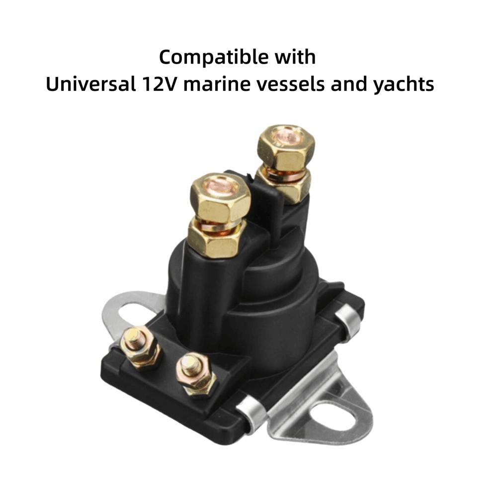 4 Terminal Starter Solenoid Relay 12V Power Trim Solenoid Tilt Trim Solenoid  For 35-275HP