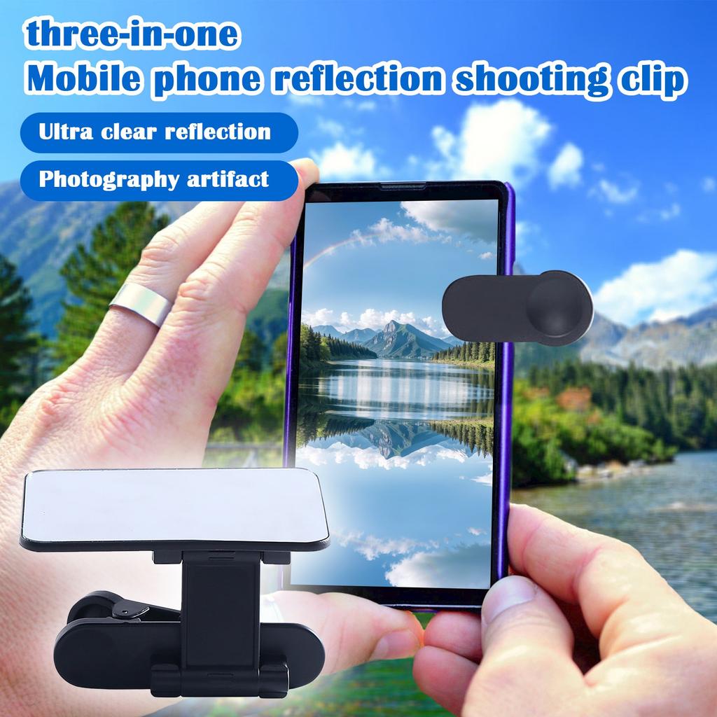 HD Photography Mirror Assistant Phone Reflection Camera Clip