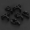 Front Wheel Seat Rear Wheel Seat C Shaped Seat Fit for   1:14 144001 RC Car(Black )