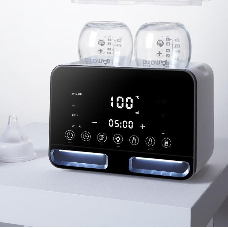 Automatic Baby Breast Milk Constant Temperature Device Intelligent Bottle Sterilizer Multi Functional Dual Bottle Milk Warmer
