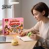 Soft Squeeze Toys Box with Advent Calendar Christmas Toy for Anxiety 24-Day Countdown Mini Stress