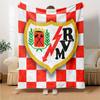 Rayo Vallecano Blanket, High quality Comfortable for All Seasons, Home Decor, Warmth and Comfort