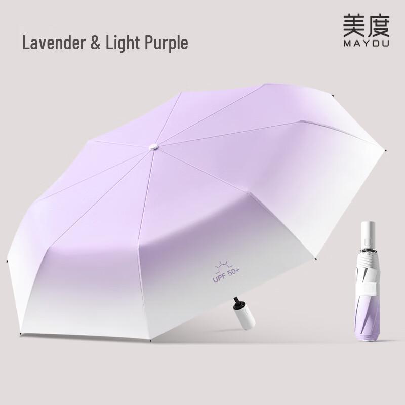 Mido Automatic 3-Fold UV Sun & Rain Umbrella