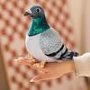 High Quality Simulated Pigeon Plush Toy Soft Material Realistic Pigeon Plush  Birthday Gift