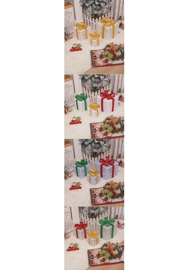 Christmas LED String Lights Gift Set: 3-Piece Decoration for Festive Party Atmosphere