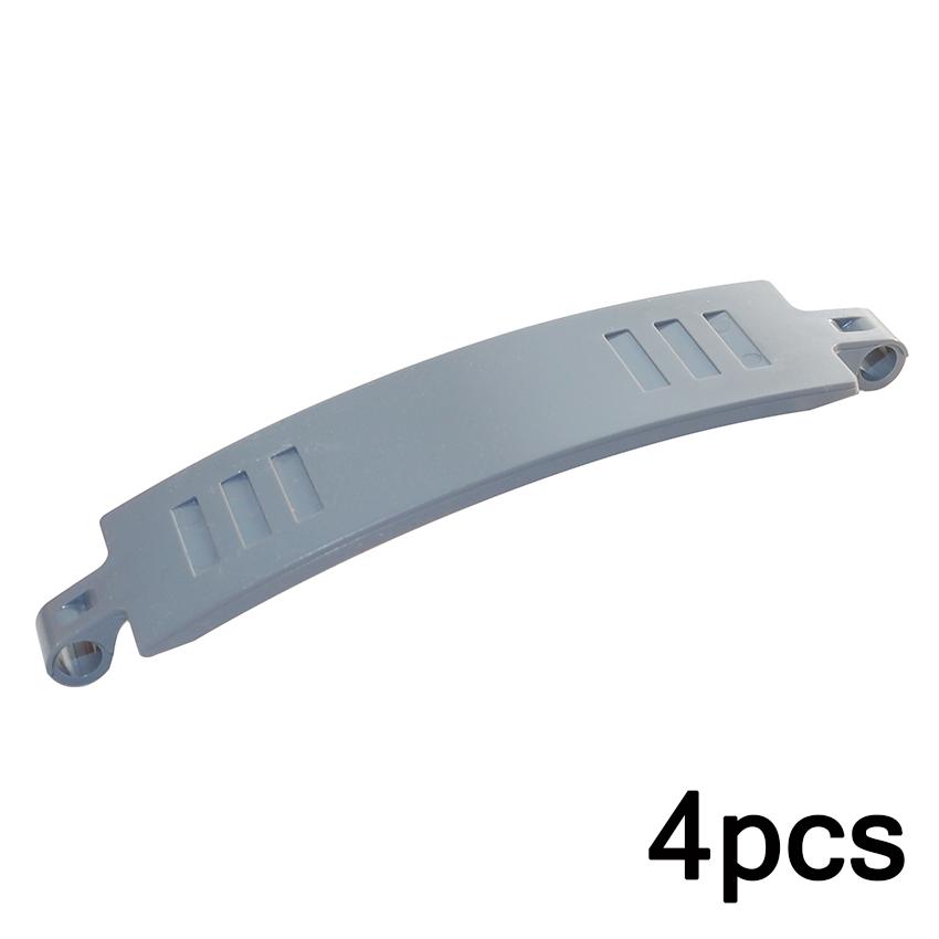 4 Stück High-Tech Panel Gebogen 3x13 Kompatible Bausteine MOC Teil Auto Technisch Großpackung Steine 18944 28923 Spielzeug für Kinder
