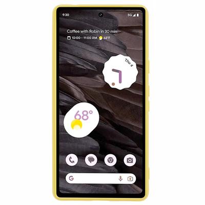 For Google Pixel 7a Case 2.0mm TPU Anti-Scratch Phone Cover Smooth Arc Edge