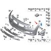 BMW 3 Series F30 Front Bumper Mounting Brackets (Left & Right) 51117279711/12