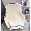 WTEMPO Women's Knitted Vest Autumn and Winter Sweater Camisole Paired with Shirt Winter