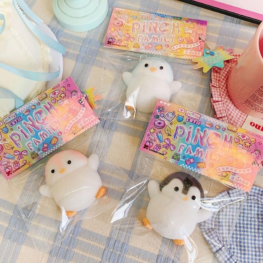 Mini Penguin Squeeze Squishy Toys Soft Decompression Toy New Sensory Fidget Toy Gifts