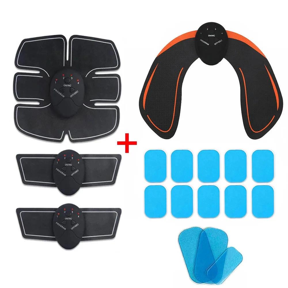 Ems Abdominal Muscle Stimulator Electric Hip Trainer for Home Gym Muscle Toner Slimming Massager