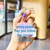 Bad Mood Relief Acrylic Keychain Ornaments: Personalized Gifts for Working People
