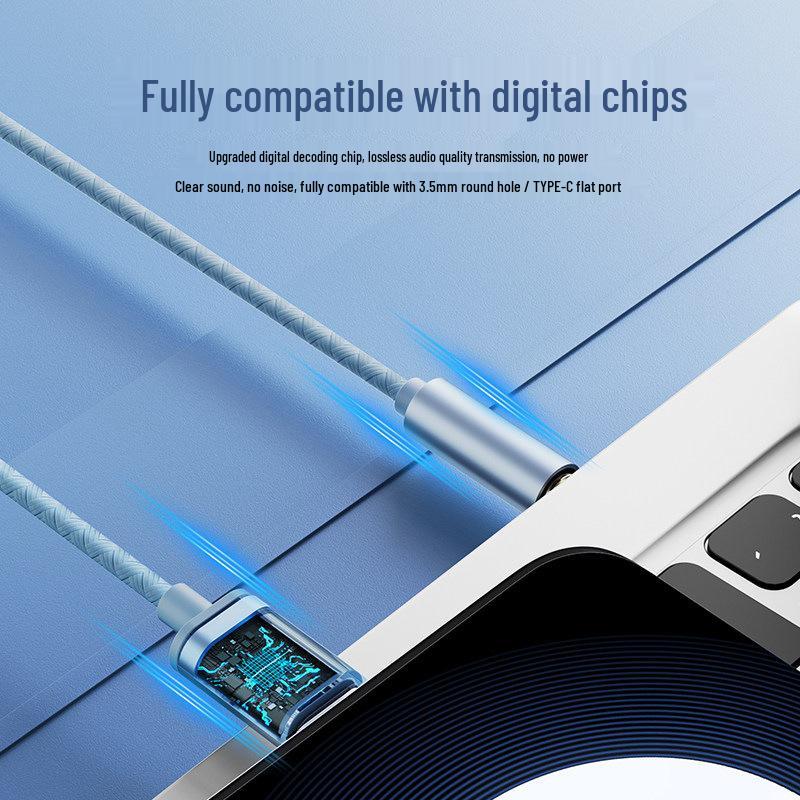 2026 New Model Type-C Wired In-Ear Earphones - High-Fidelity Digital Sound with K Song Compatibility and Flat Port Design