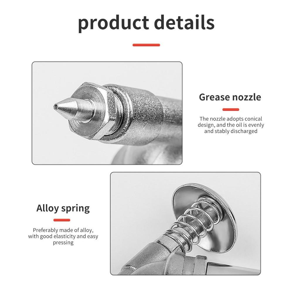 80cc Kapazität 1000PSI Ausgangsdruck Öler Mini Fettpresse Maschine Handheld Hochdruck Öler Handwerkzeuge