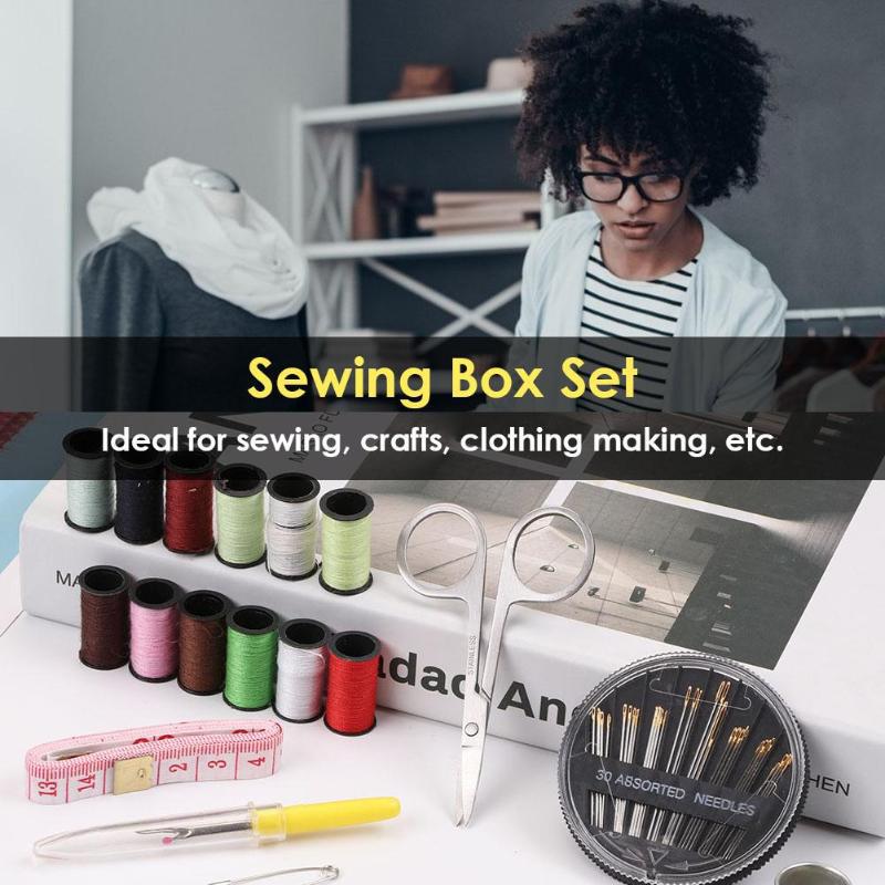 Buy Sewing Kits DIY Sewing Box Set Hand Stitching Embroidery Thread
