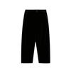 LESS 2024 Spring Retro Velvet Straight-Leg Casual Trousers