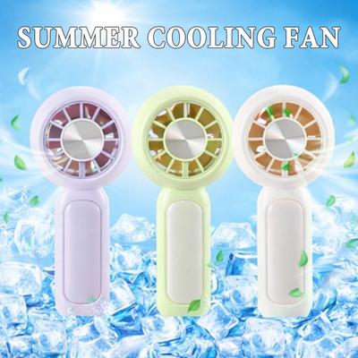 Handheld Fan USB Charging Portable Mini Fan for Outdoor Office High Speed Desktop Fan Lightweight Compact Cooling Fan for Travel