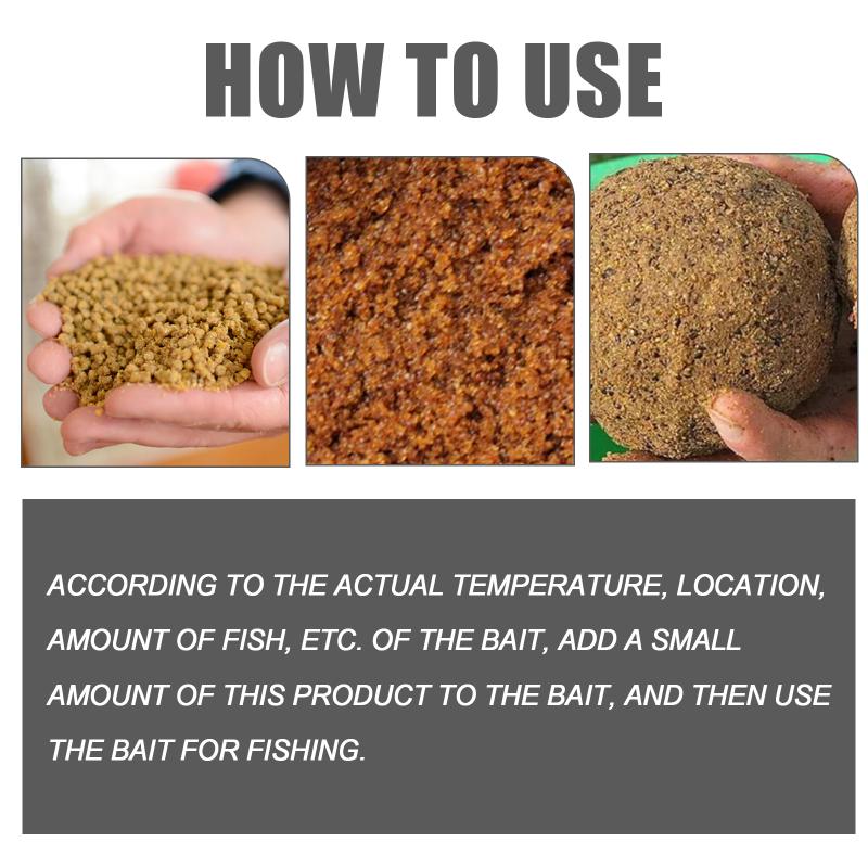Fish Attractant Bait Lure Agent Long Lasting Action Portable Enhancer for Reservoir Use Outdoor Fishing Tackle for Anglers