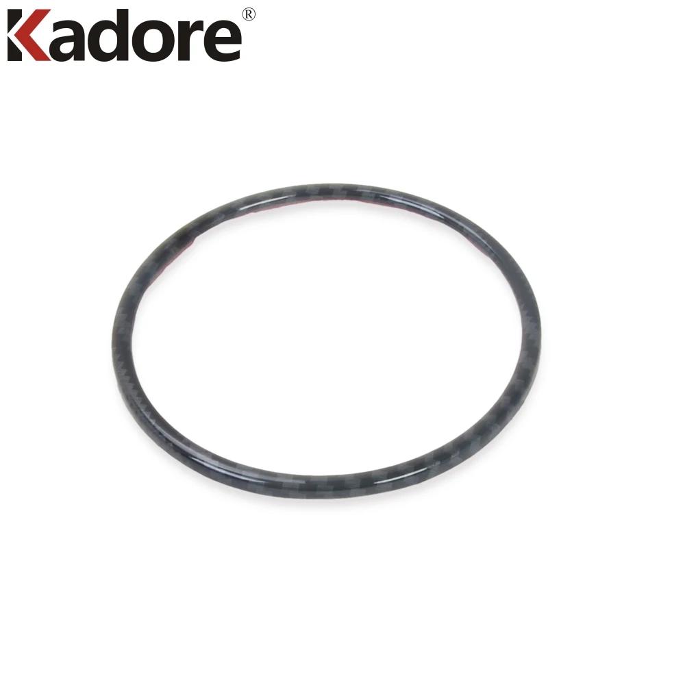 Car Steering Wheel Ring Cover Trim For Mazda CX30 CX-30     2024 Carbon Fiber Interior Muoldings Accessories