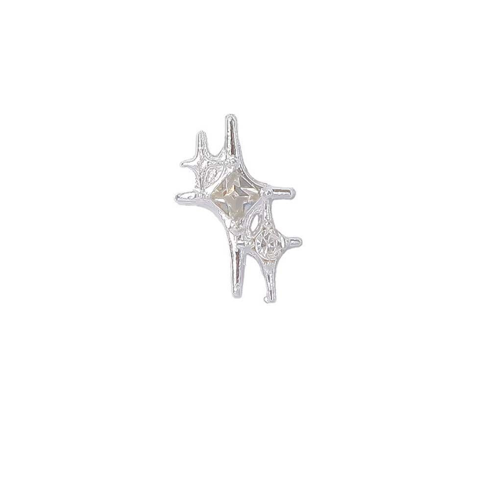 10Pcs/set Nail Rhinestones Zinc Zinc Alloy Butterfly Nail Accessories Zinc Zinc Alloy Star Nail Decorations  Nail Salon