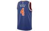 Nike Basketball Jersey SW Fan Edition City Edition, New York Knicks, Rose Size 4 Men's Blue CW3675-407