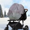 Windproof Baby Carriage Cover Dustproof Fleece Footmuff