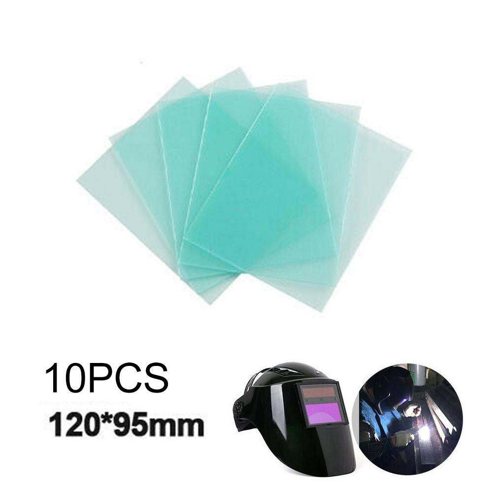 UK 10 Packs Clear PC Welding Protective Cover Lens Plate For Welding Helmet Mask