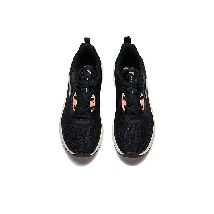Anta Breathable Running Shoes Women Sneakers Black 122125585S-1